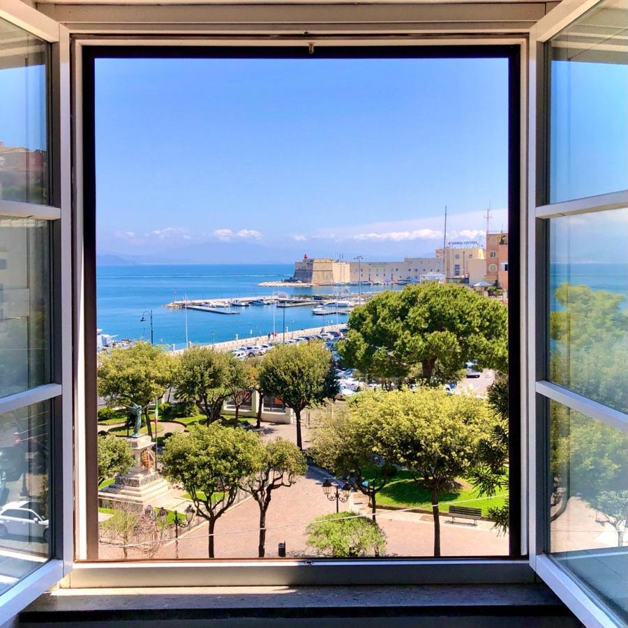 Ferienwohnung La Finestra Sul Mare Geata Exterior foto