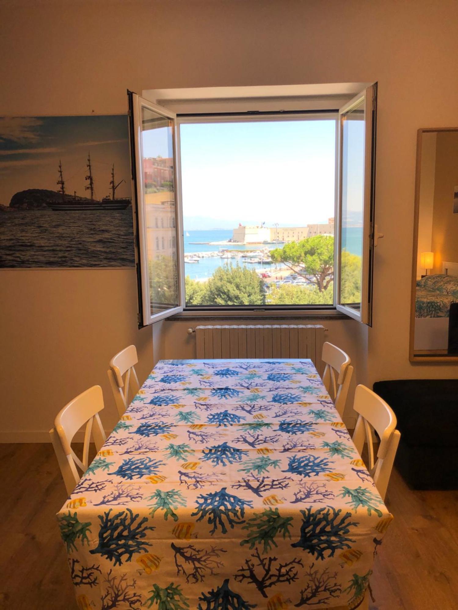 Ferienwohnung La Finestra Sul Mare Geata Exterior foto