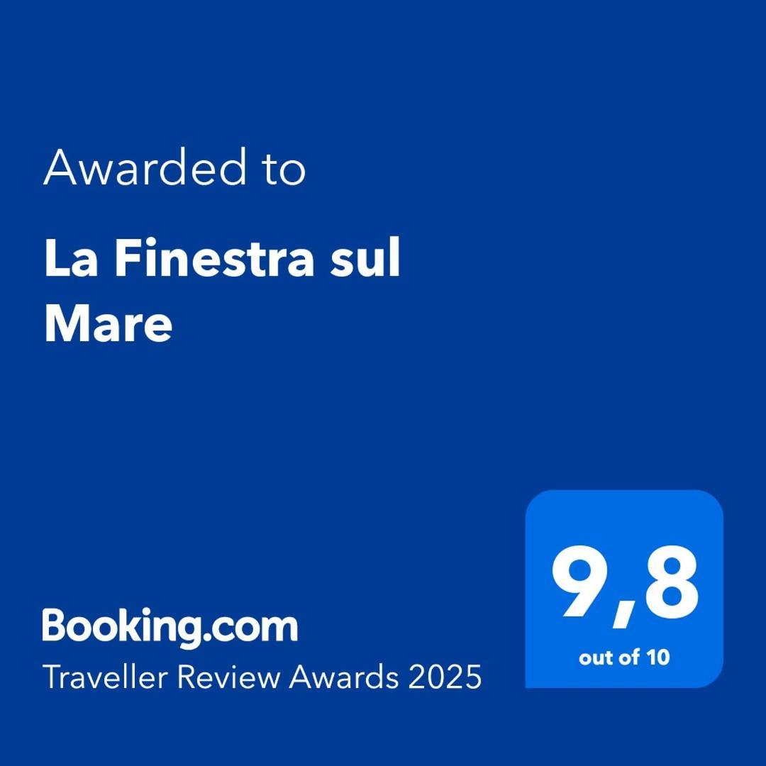 Ferienwohnung La Finestra Sul Mare Geata Exterior foto